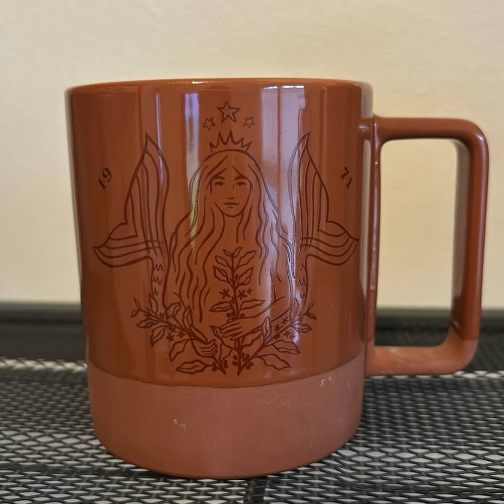 STARBUCKS 50th Anniversary Terra Cotta Siren Mug